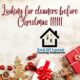 Looking for cleaners before Christmas !!!!!!