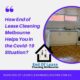 End of lease cleaning Melbourne helps