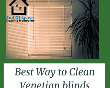 How to clean blinds