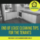 End of Lease Cleaning Tips for the Tenants End of Lease Cleaning Tips for the Tenants