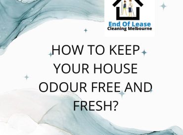 How to keep your house odour free and fresh?