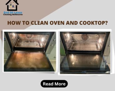 Before and after oven cleaning