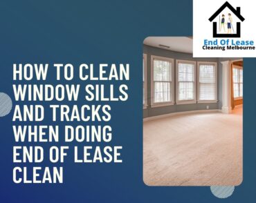 window sills clean tips