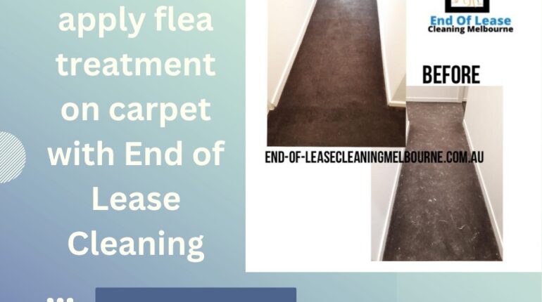 how to apply flea treatment