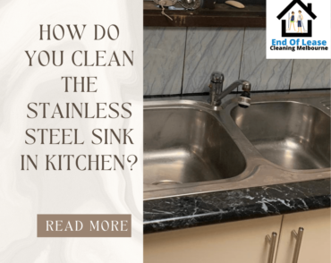 stainless steel sink cleaning