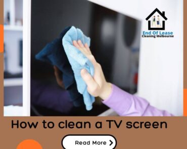 How to clean a TV screen