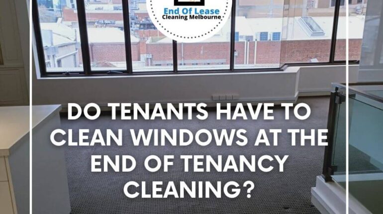Windows Cleaning Tips at the End of Tenancy Cleaning