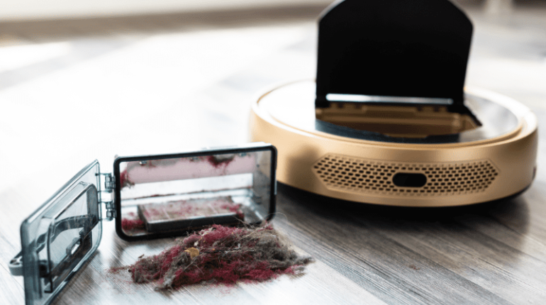 Clean the Vacuum Cleaner Filters and Bins