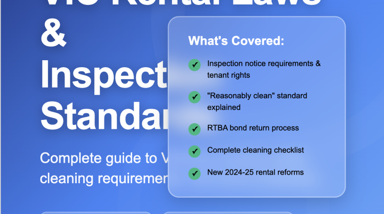 Victorian guide for rental properties